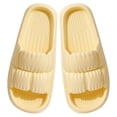 thumbnail image 1 of Zapatillas de Ducha de Eva para Mujer, Cómodas Sandalias de Baño Antideslizantes con Diseño de Pétalos Acolchados para El Hogar, La Playa, Fáciles de Poner y, 1 of 8