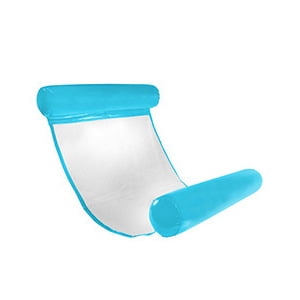 Hamaca Inflable 4 En 1 Para Piscina - 120x123 Cm, PVC, Para Adultos Y Niños, Flotante Y Plegable