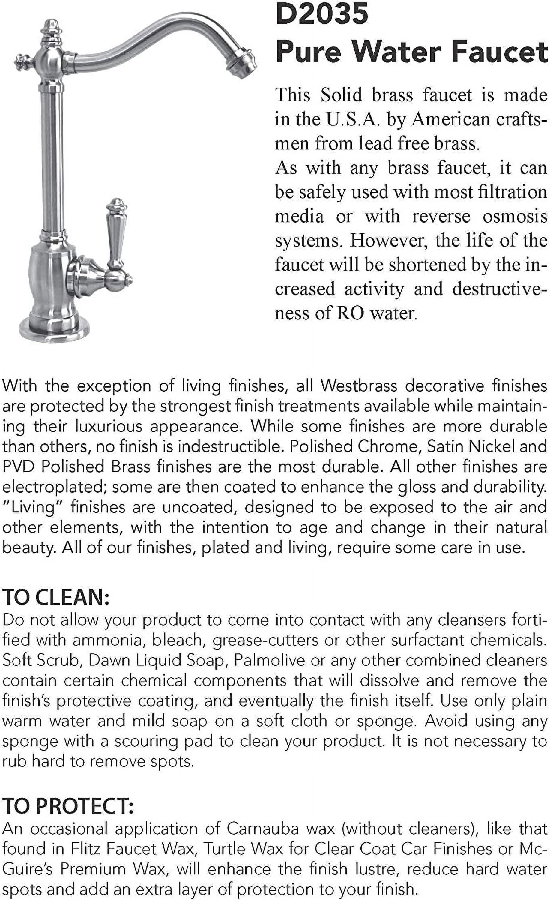 Westbrass 9" Victorian 1-Lever Cold Water Dispenser Kit with Under Sink Filter System, Kitchen Sink Strainer & Disposal Trim Set, Oil Rubbed Bronze