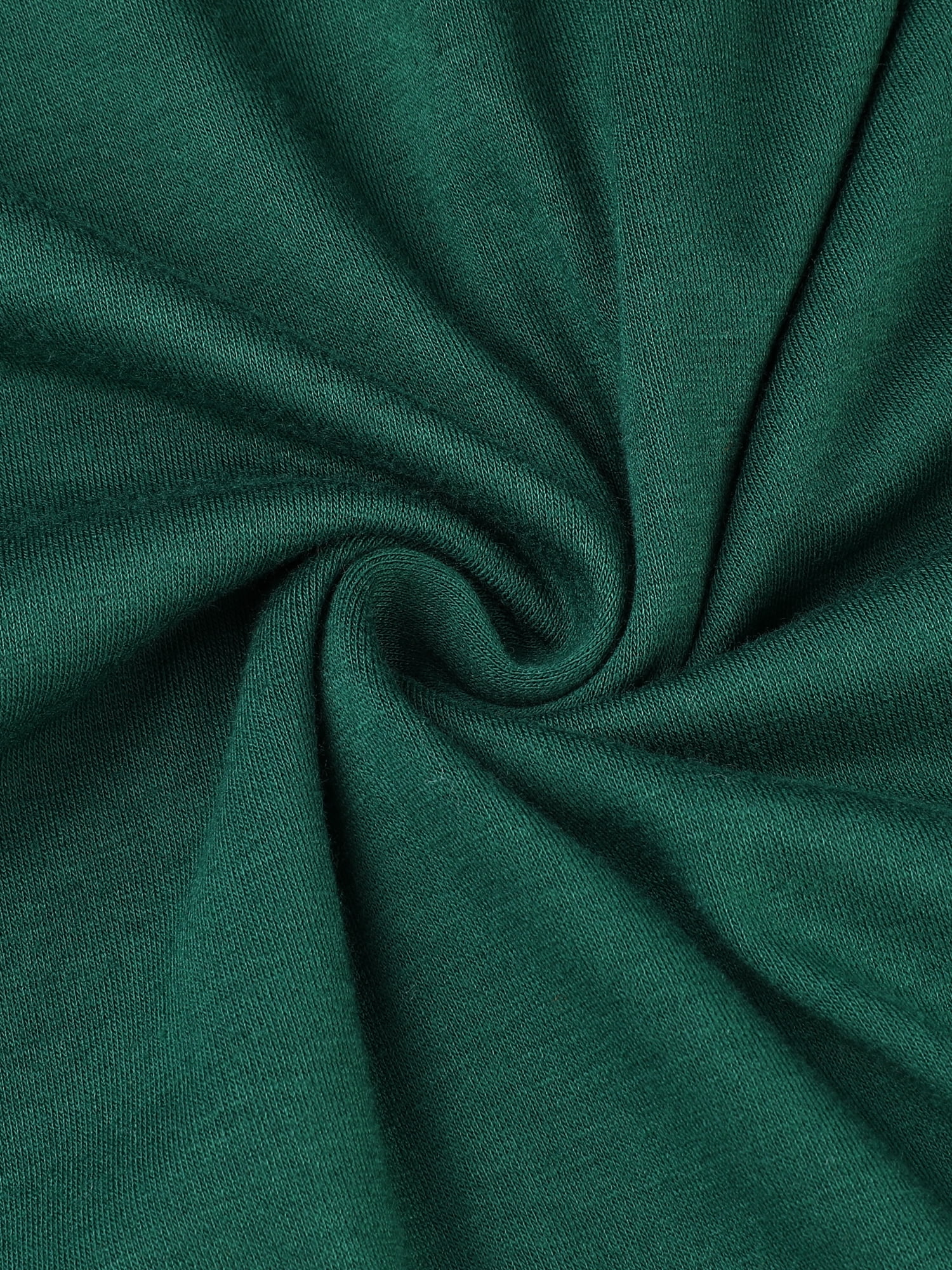 DARING DIVA Women's Plus Tops Notched Neck Front Pleated T-Shirt Blouses 2X Dark Green