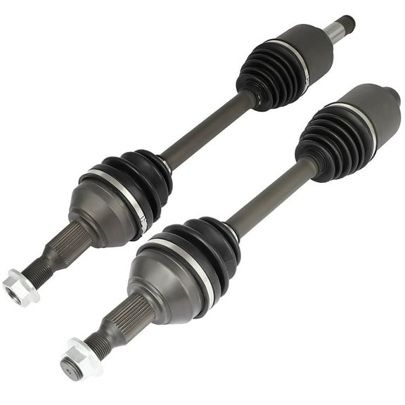 Front Left/Right CV Axle Shaft Assembly Compatible With 2008-2017 for Buick Enclave 3.6L 2009-2017 for Chevrolet Traverse 3.6L 2017 for GMC Acadia 2.5L CV Axle OE 60-1465 60-1466