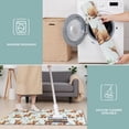 thumbnail image 6 of Blue Highland Cow Flower Leaf Pattern Kitchen Rugs Sets Of 3,Kitchen Runner Rugs Non Skid Washable,Decorative Kitchen Floor Mats for Kitchen,Sink,Laundry,17"x30"+ 17"x47" + 17"x59", 6 of 6