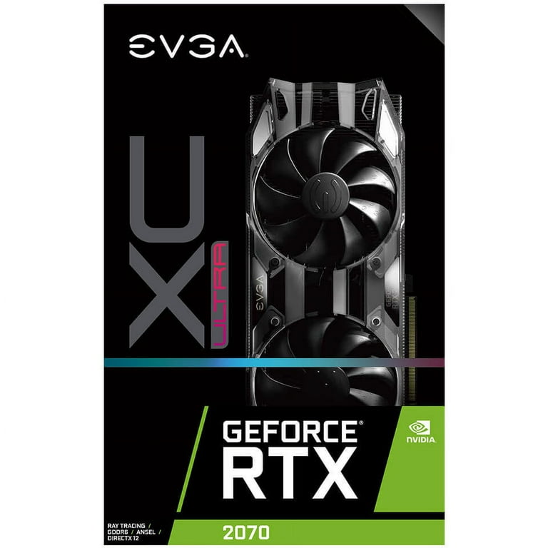 EVGA GeForce RTX 2070 XC Ultra 8GB 08G P4 2173 KR Graphics Card