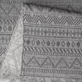 thumbnail image 4 of Paco Home Modern Oudoor Rug with Boho Pattern in Anthracite - 3'11" x 5'3" (4'x5'), 4 of 5