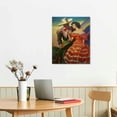 thumbnail image 2 of Nawypu Wall Poster Latin Art, Hispanic Culture Canvas Painting Wall Decor Canvas Painting Wall Art Poster for Bedroom Living Room Decor Frame-Style, 2 of 4