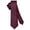 Maroon, variant on Men's Maroon Slim Tie, 2.4 inch Wide, Solid Color Skinny Necktie