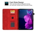thumbnail image 4 of GSFY Case for Lenovo Tab P11 Plus/P11 (2021/2020), PU Leather Magnetic Closure Wallet Cover with Auto Sleep/Wake for Lenovo Tab P11 Plus 2021 (TB-J616F J616X) / P11 2020 (TB-J606F J606X) 11'', Red, 4 of 7