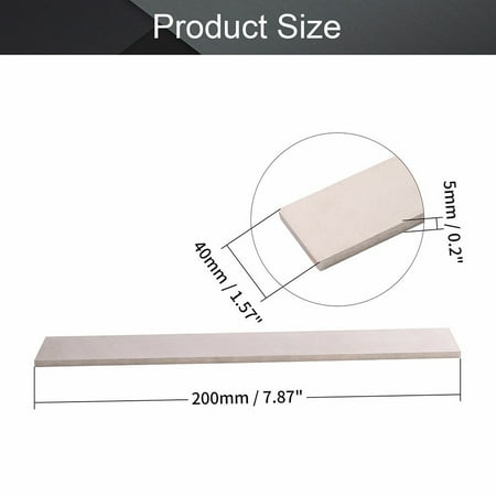 

Coconut Ok 300Mm Length Hss Square Bar Milling Turning Bit Lathe Tool Fly Cutter Lot 5mm*40mm*300mm