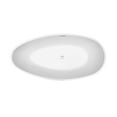 thumbnail image 3 of 63" Streamline N-380-63FSWH-FM Soaking Freestanding Tub and Tray With Internal Drain, 3 of 3