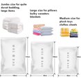 thumbnail image 2 of Paquete De 6 Bolsas De Almacenamiento Al Vacío Para Ropa, Edredones, Ropa De Cama, Almohadas, 80*60 Cm. Afortunado Sencillez, 2 of 5