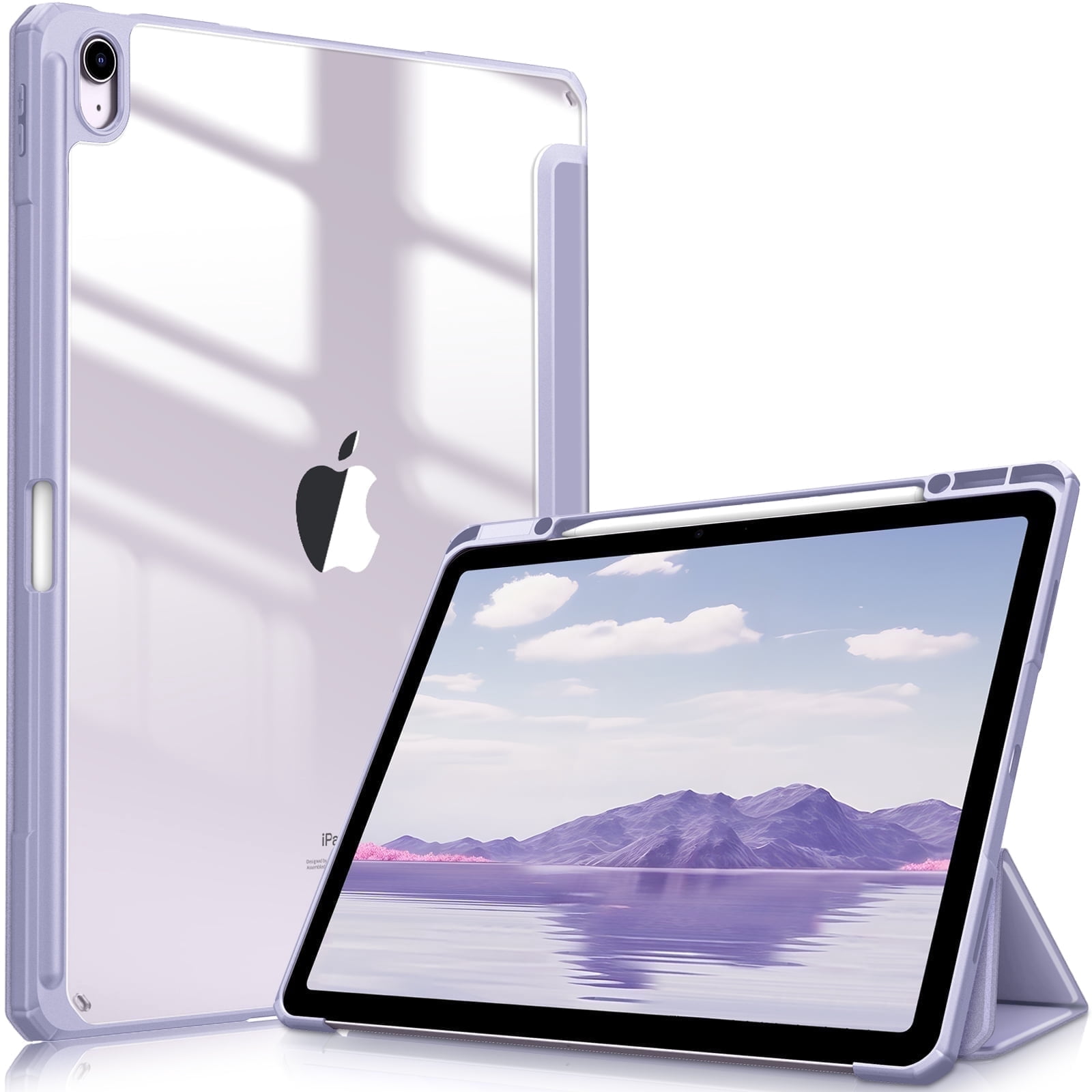 Fintie Hybrid Slim Case for iPad Air 13-Inch, Purple photo 1