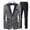 Silver, variant on Men's Sequined Two Piece Suit One Button Slim Shiny Dress Coat Jacket Classic Regular Fit Suits Sets with Bow Tie Formal Tuxedo Black XXXXXXL