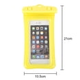 thumbnail image 4 of Funda impermeable para teléfono Bolsas para teléfono móvil con pantalla táctil subacuática Amarillo Sywqhk Para Estrenar, 4 of 7