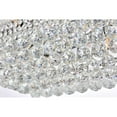 thumbnail image 6 of 1800 Primo Collection Flush Mount Oval L36in W20in H12in Lt:18 Chrome Finish (Royal Cut Crystals), 6 of 9