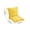 Yellow, variant on Back Chair Cushion 32x16 Inch, Outdoor Indoor Seat/Back , Patio Seating Cushions Weather Resistant Patio Rocking Pads for Outdoor, Yellow