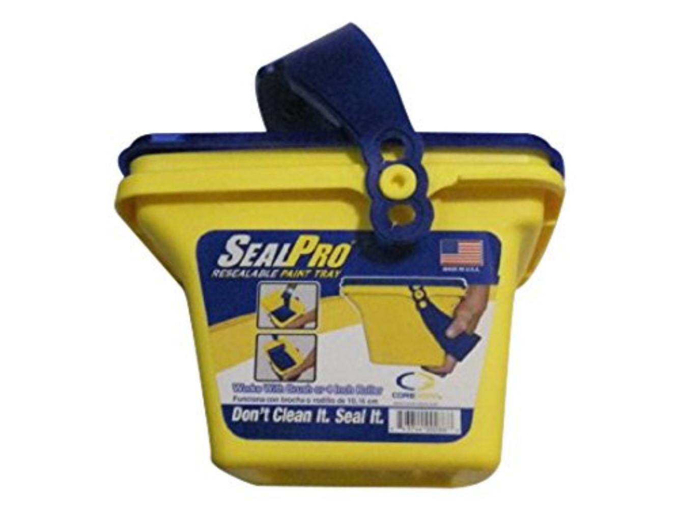 SealPro CoreGear CG00401 Resealable Hand Held Paint Tray with Lid