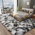 thumbnail image 3 of Alfombra LOCHAS 244x305 cm Ultra Suave y Esponjosa Gris Oro, 3 of 7