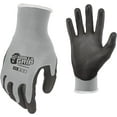 thumbnail image 5 of Gorilla Grip Grey Slip Resistant All Purpose Work Gloves, 25 Pairs, Small, 5 of 5