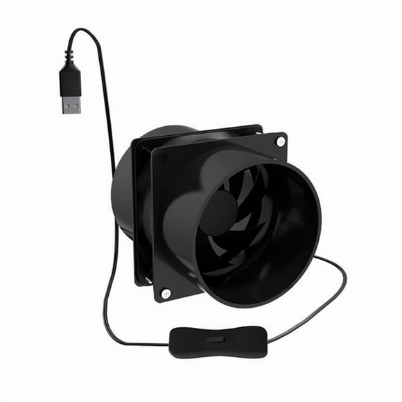 USB 5V Soldadura Humo Absorbedor ESD Extractor de Humos Ventilador Conducto Exhuast Ventilador de Ventilación de la Bañera Sólo Ventilador Sin Tubo