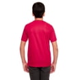 thumbnail image 2 of UltraClub Big Boys' Athletic Performance Crewneck T-Shirt, Red, Large, 2 of 3