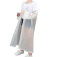 thumbnail image 2 of Weiqiqre Veste de Pluie pour Femmes Imperméable Réutilisable Poncho de Pluie pour Enfants Garçon Fille, 2 of 4
