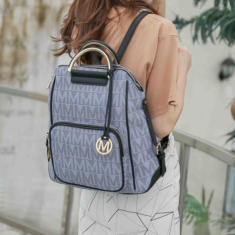 Trendy Faux Leather Backpack Purse for Women Travel Daypack Shoulder Bag Amazon.com: KKXIU Trendy Vegan Leather Backpack Purse for  main image 2