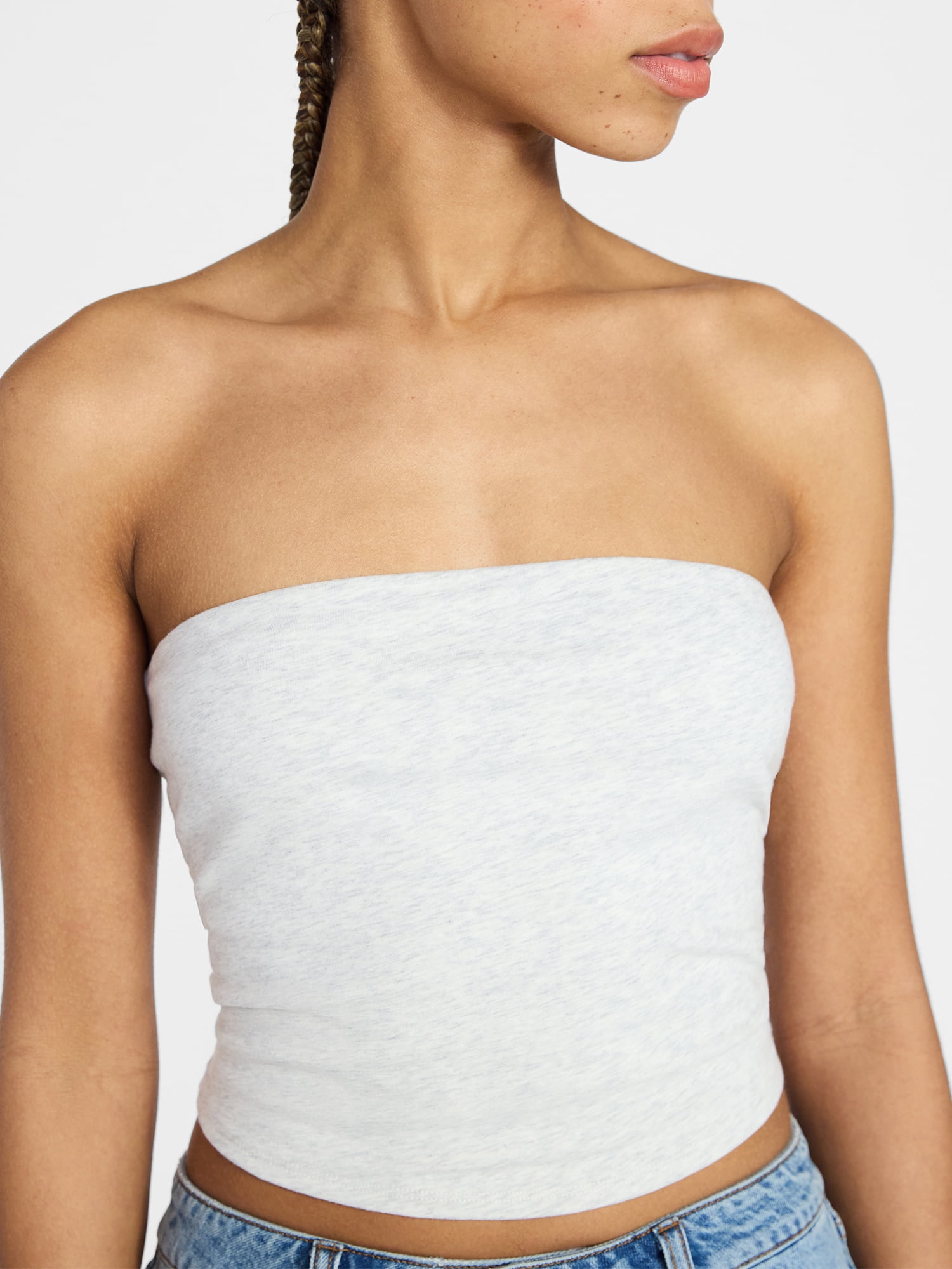 No Boundaries Cropped Tube Top, Women's XXS-XXL