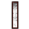thumbnail image 2 of ArtToFrames 6" x 33" Honors Mahogany with Black Picture Frame, 6x33 inch Brown Wood Poster Frame (WOM-5154), 2 Pack, 2 of 6