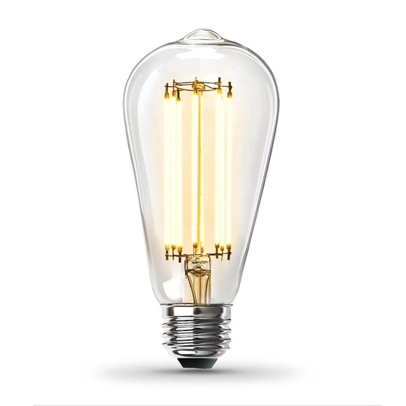 Foco Led Edison St19 E26 15W Cristal Transparente Blanco