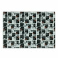 thumbnail image 1 of Geometric Cutting Board, Rounds Rectangles and Triangles Modernistic, Decorative Tempered Glass Cutting and Serving Board, in 3 Sizes, by Ambesonne, 1 of 2