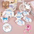 thumbnail image 4 of Broche de Sanrio de peluche de dibujos animados de estilo japonés, bolsa de zapatos y calcetines, muñeco decorativo de Meiletti Cinnamon, 4 of 5