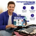 thumbnail image 5 of TrekTote 15-Piece Travel Toiletry Convenience Kit - Essentials Bag with Men's Toiletries. TSA-Approved Travel Size Kit for Men with Essential Toiletries., 5 of 8