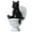 Black, variant on Miniature Figure Sitting On Toilet Statue Figurine Resin Home Decor Cartoon Garden Statues
