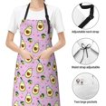 thumbnail image 6 of Lsque Different Avocados Waterproof Apron Chef Aprons for Men Heavy Duty Chemical Work Apron Extra Long Grilling Aprons with Adjustable Bib Apron, 6 of 9