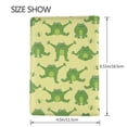 thumbnail image 3 of Pofeuu Funny Frogs Print Travel Document Organizer Passport Holder Men Women for Family (6.5 in x 4.5 in),Wallet Holder Credit Card Clutch Bag Case, 3 of 5