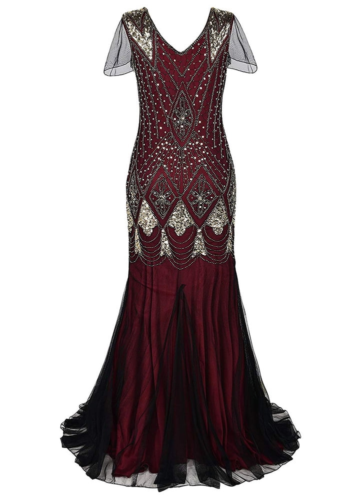 gatsby style maxi dress