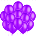thumbnail image 1 of Globos morados de 9 pulgadas (100 pzas), 1 of 3