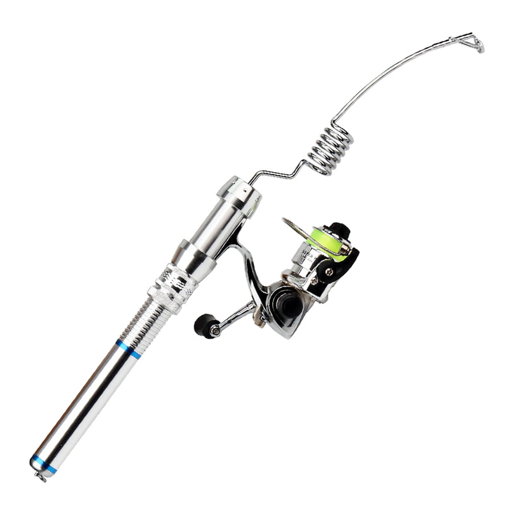 38CM Pocket Fishing Rod Detachable Fishing Rod Reel Combo