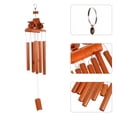 thumbnail image 3 of 1pc Natural Bamboo Wind Bell Creative Wood Wind Chimes Hanging Decoration, 3 of 8