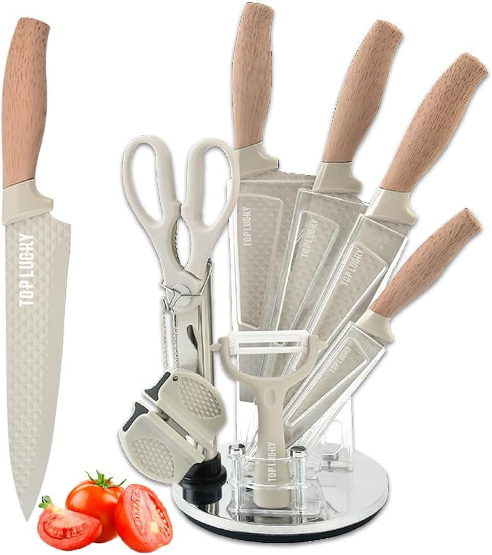 Cuisinart Set Coltelli Da Cucina 15 Pezzi Classic Forgiato | Lame In Acciaio Inox Con Triplo Rivetto E Blocco Legno