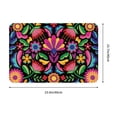 thumbnail image 3 of Balery Design Name Doormats - Non-Slip Front Door Mat Spring Doormat For Front Door Decor, Home, And Office, Welcome Mats With Floral Print 16x24 Inch, 3 of 9