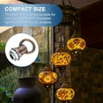 thumbnail image 4 of Uxcell Paquete de 4 Tuercas de Ojo de Elevación, Carga Máxima de 5kg, Ganchos de Accesorios de Luz M10 de 14mm para Colgar Lámpara Candelabro [Bronce Rojo], 4 of 6
