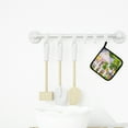 thumbnail image 3 of Carolines Treasures 6130PTHD White Cottage at the beach Pair of Pot Holders , 7.5HX7.5W, multicolor, 3 of 3
