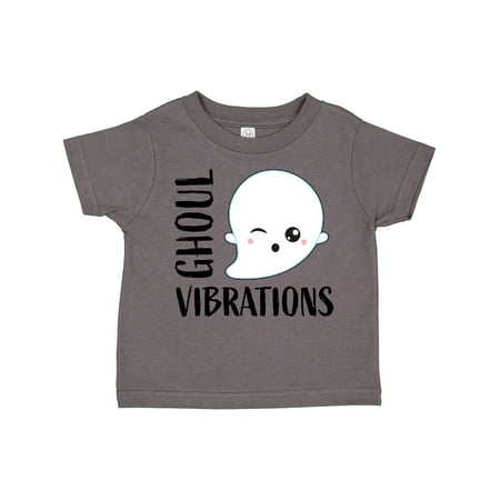 

Inktastic Ghoul Vibrations- Fun Ghost Gift Toddler Boy or Toddler Girl T-Shirt