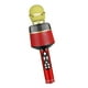 thumbnail image 2 of Bearachild 2021 nuevo Q008 micrófono inalámbrico Bluetooth portátil micrófono altavoz reproductor grabador para KTV fiesta de Cables de audio/vídeo Rojo, 2 of 6