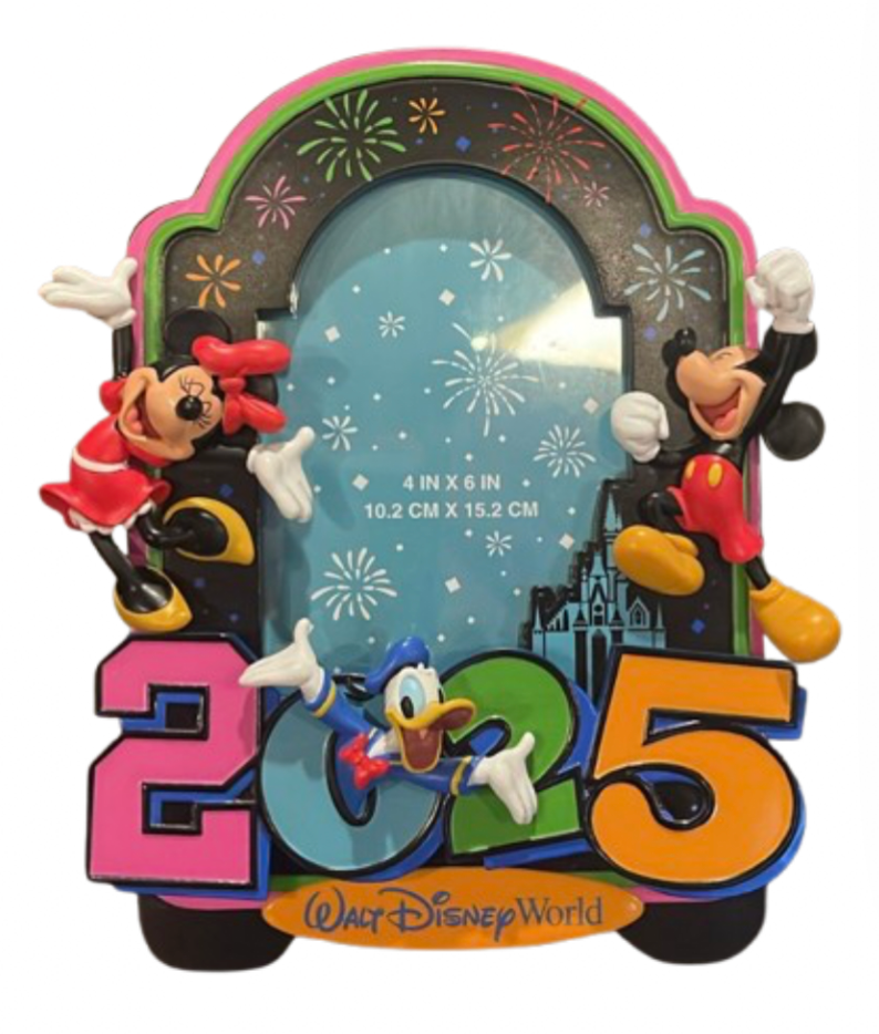 Disney Parks 2025 Mickey Mouse And Friends Photo Frame New With