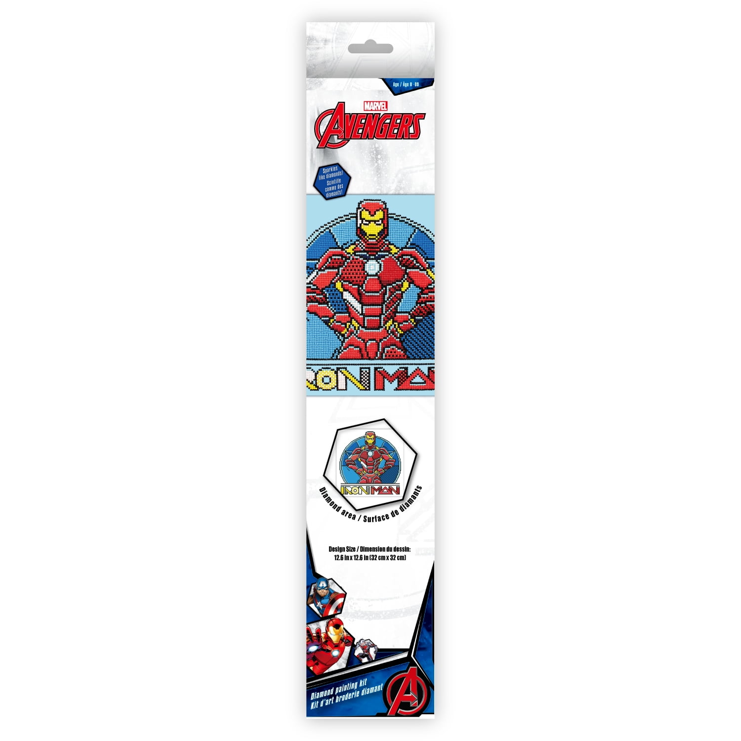 Diamond Dotz Iron Man Armoury Diamond Painting Artwork Kit - Marvel