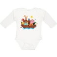 thumbnail image 3 of Inktastic Animal Ark Bible Story Christian Boys or Girls Long Sleeve Baby Bodysuit, 3 of 5