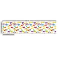 thumbnail image 3 of Ambesonne Colorful Fabric by the Yard Upholstery, Various Triangle Flags, 3 Yards, Multicolor, 3 of 5