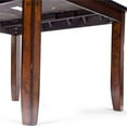 thumbnail image 5 of Bowery Hill Arlen 8 Piece Wood Counter Dining Set in Dark Cherry, 5 of 8